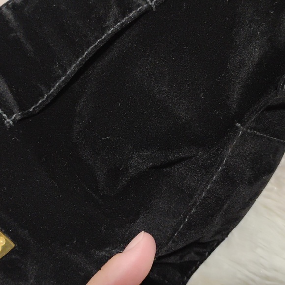 SALE! Auth CHANEL Bag Jewelry Tray Insert Velour Coco Mark W Turn Lock Closure - Picture 10 of 16